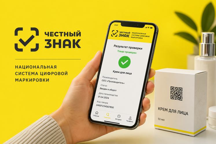 Покупатели все чаще проверяют товары через приложение «Честный ЗНАК»
